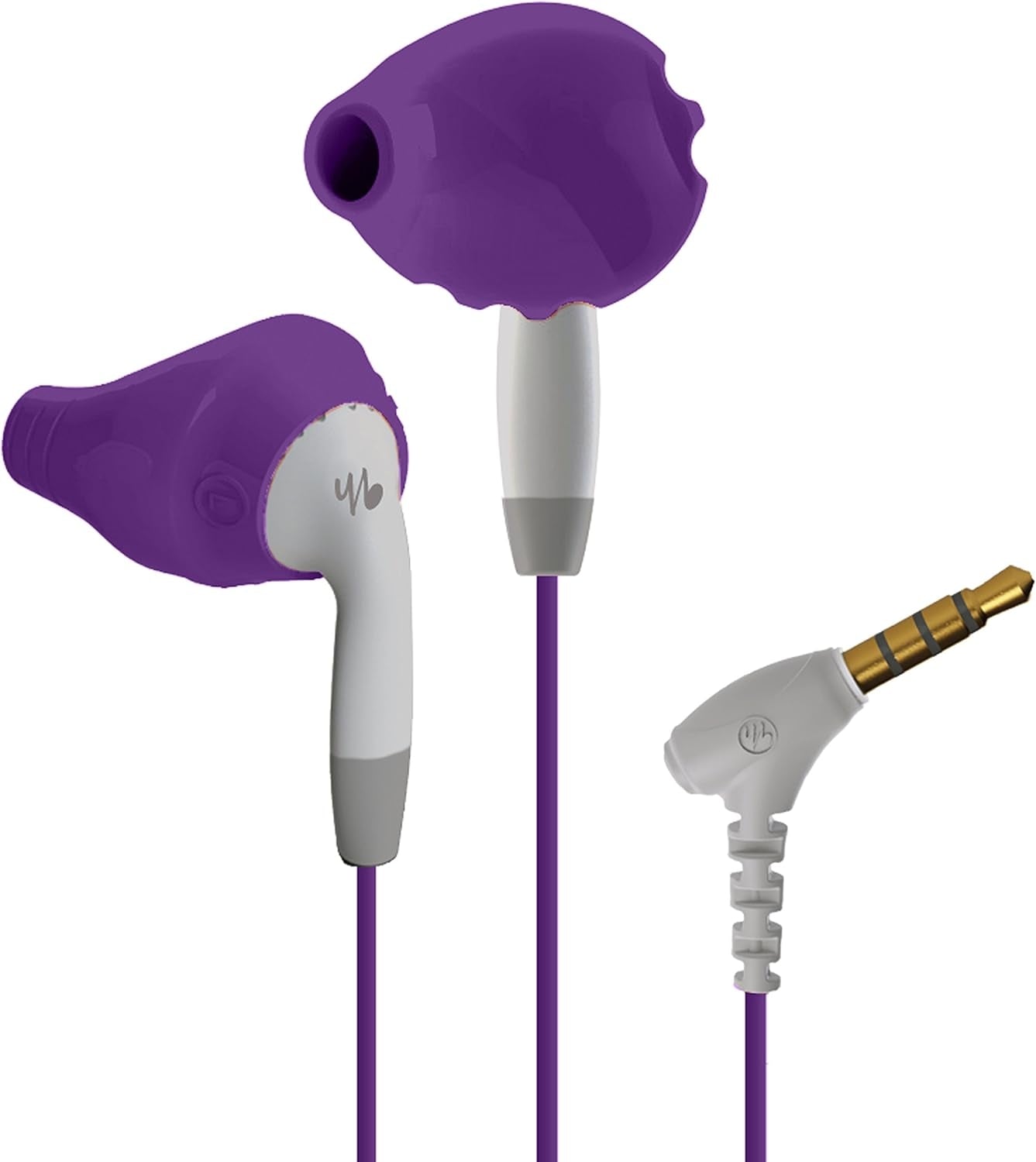 Yurbuds Inspire Female Performance-Fit Sports In-Ear Headphones - Purple/White