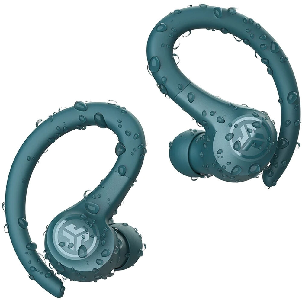 JLab GO Air Sport True Wireless Earbuds Teal, 32+ Hours Max Battery Life, Bluetooth 5.1 - EBGAIRSPRTRTEL124