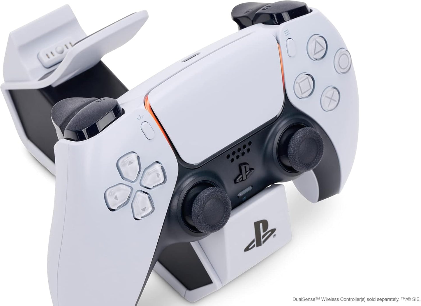 PowerA Twin Charging Station for PlayStation 5 DualSense Controller: USB Wall Charger