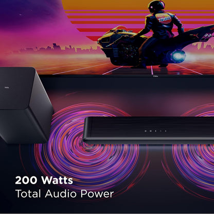 TCL S Class 2.1 Channel Sound Bar with DTS Virtual:X & Wireless Subwoofer S210W