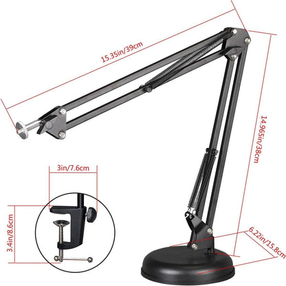 Technical Pro Web Camera Suspension Crane Arm with Base & Desk Clamp WEBCAMARM1