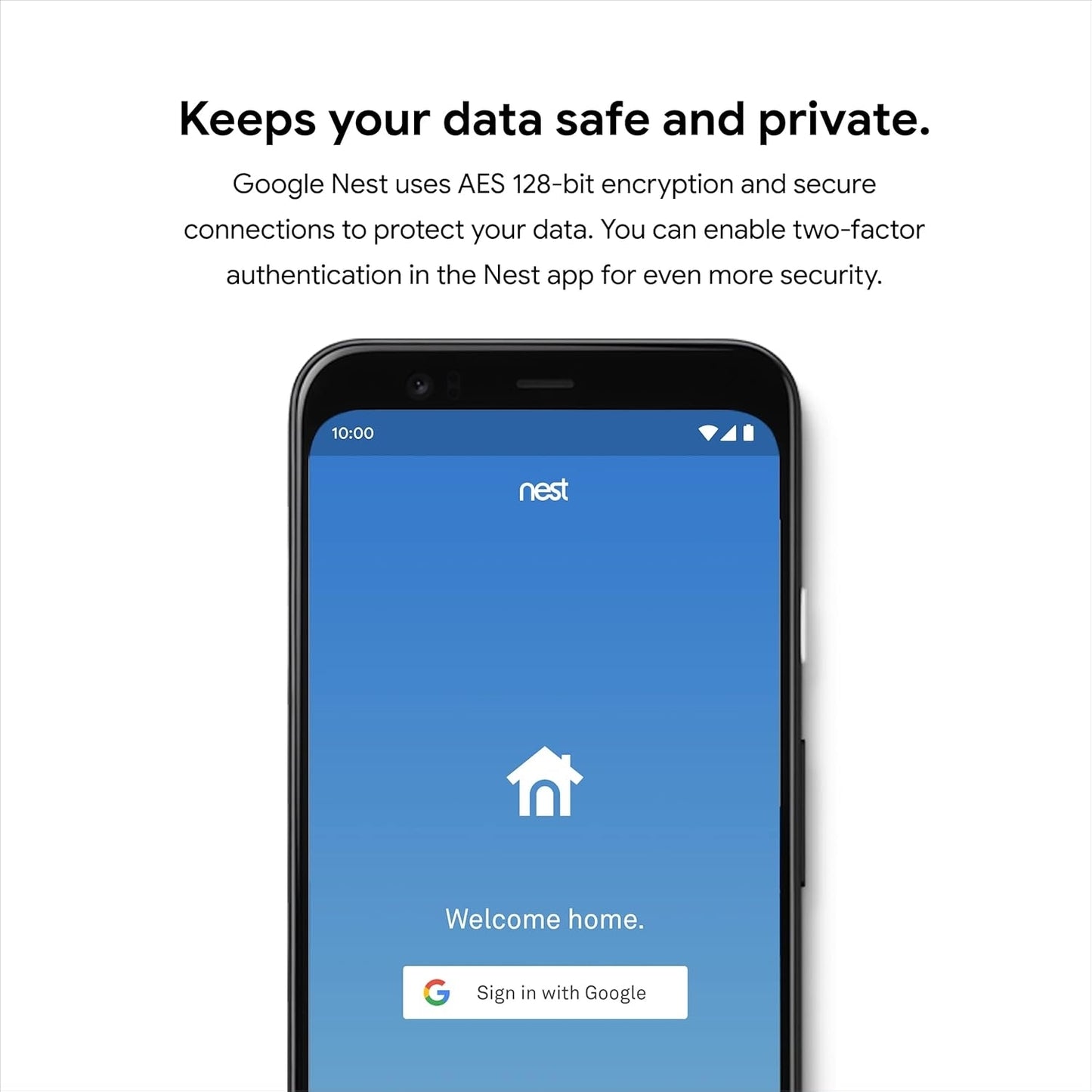Google Nest Doorbell (Wired) Smart Wi-Fi Video Doorbell - Black NC5100US