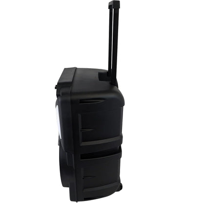 Technical Pro XP152PKG Rechargeable 15" Bluetooth LED Speaker Package with Tripod & Microphone