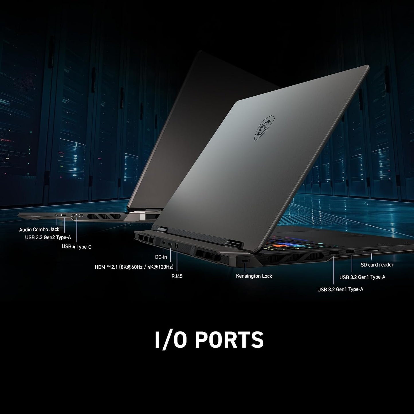 MSI Vector A18 HX 18” 240Hz QHD+ Gaming Laptop: AMD Ryzen 9-9955HX, 32GB/1TB NVMe SSD, Wi-Fi 7, Win 11 Home Cosmo Gray A9WIG-065US