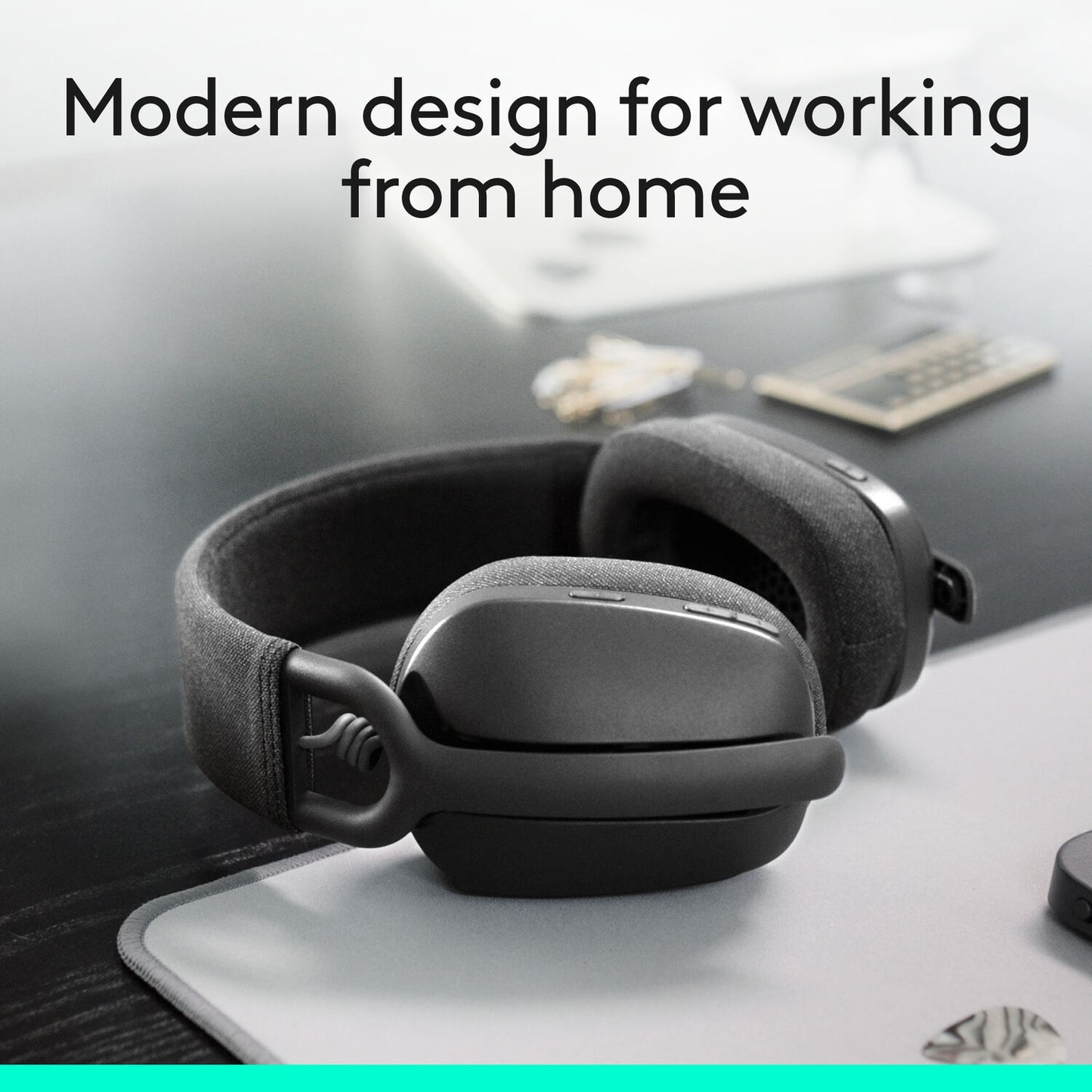 Logitech Zone Vibe 100 Wireless Headset Graphite 981-001256