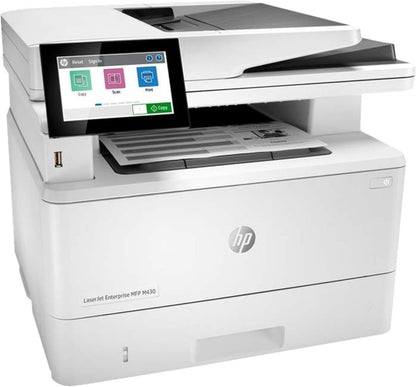 HP LaserJet Enterprise MFP M430f Monochrome All-in-One Printer with Built-in Ethernet & 2-Sided Printing 3PZ55AR,White
