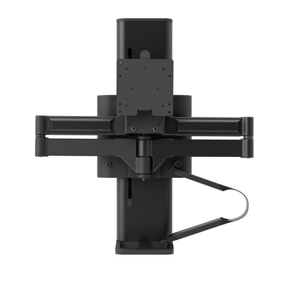 Ergotron 45-630-224 TRACE Single Monitor Desk Mount Matte Black