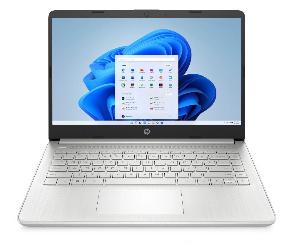 HP 14" HD 1366x768 Pentium Silver N6000 Laptop 4GB 64GB Emmc Win11S mode AJ1U8UA