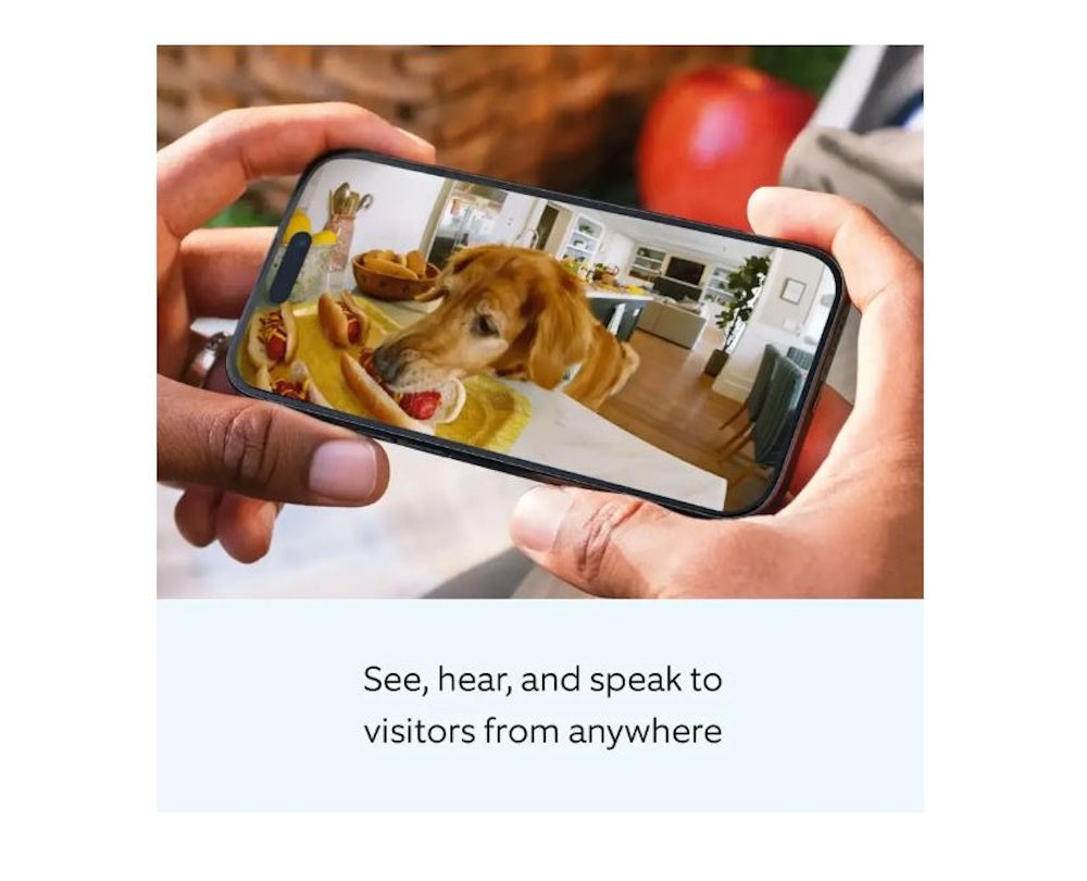 Ring Outdoor Cam (Stick Up Cam) Indoor/Outdoor Wire Free 1080p Security Camera White