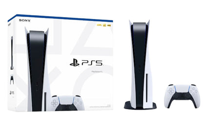 Sony PlayStation 5 Console with Controller White 825GB 1000031652