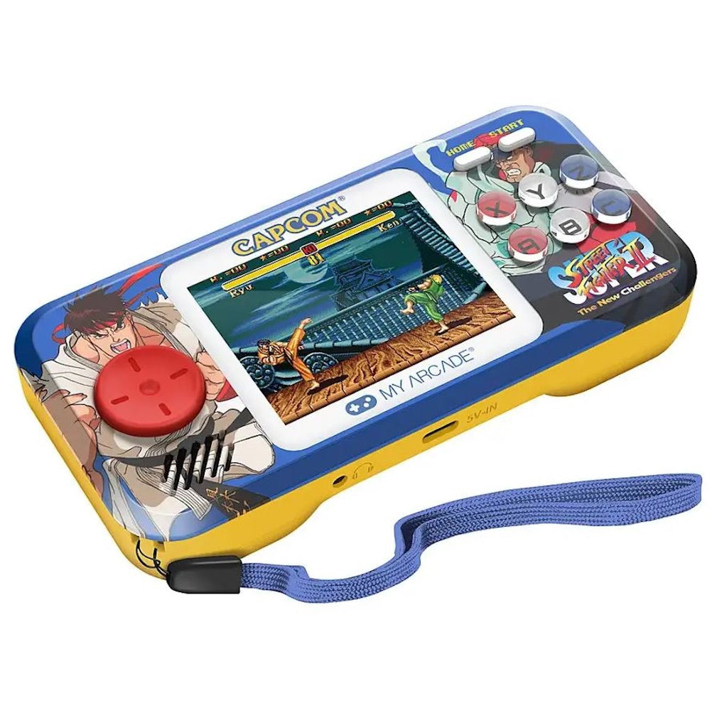 Street Fighter II Pocket Player Pro Handheld Portable DGUNL-4187