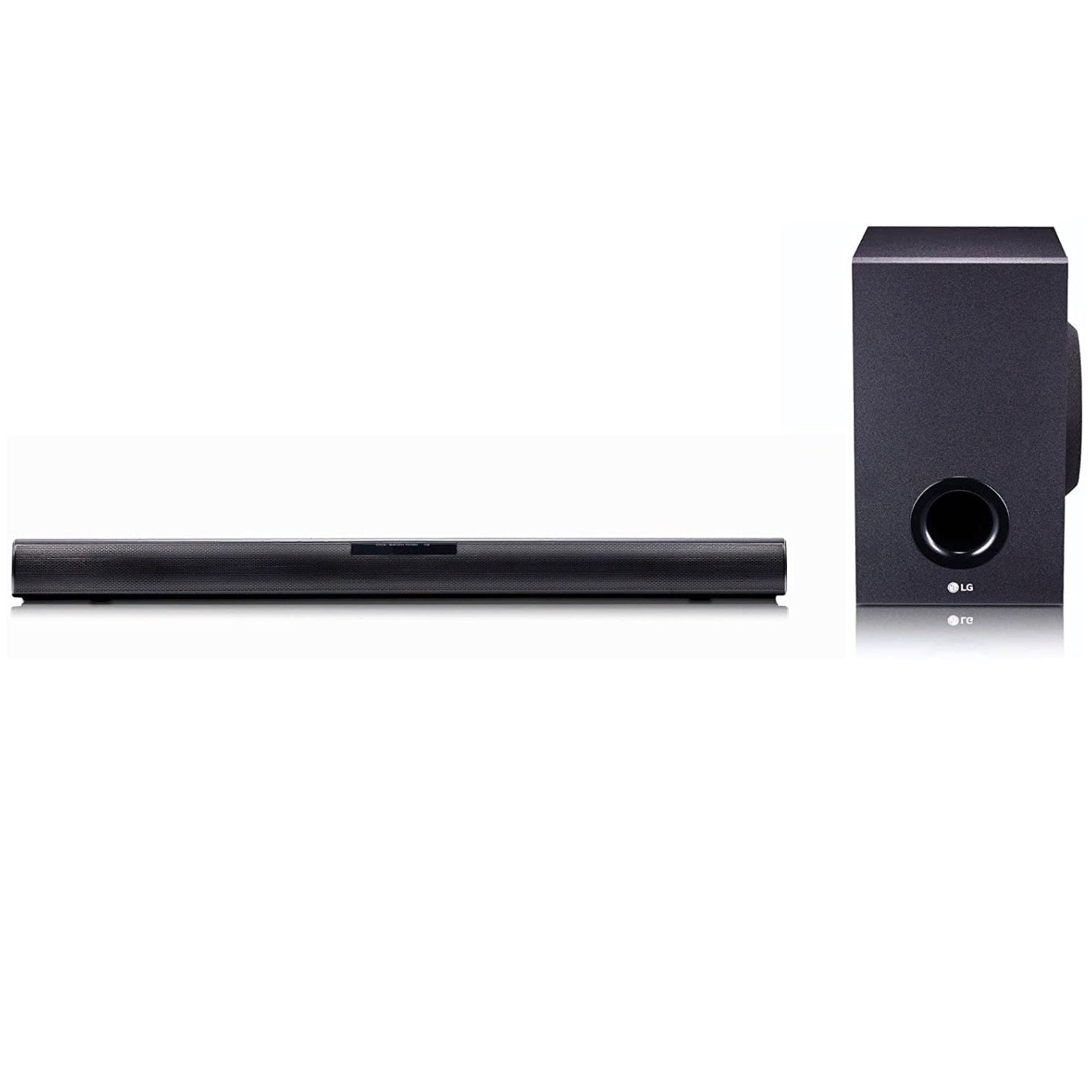 LG 2.1-Ch Soundbar 160W Wireless Subwoofer & Digital Amplifier Black SJ2