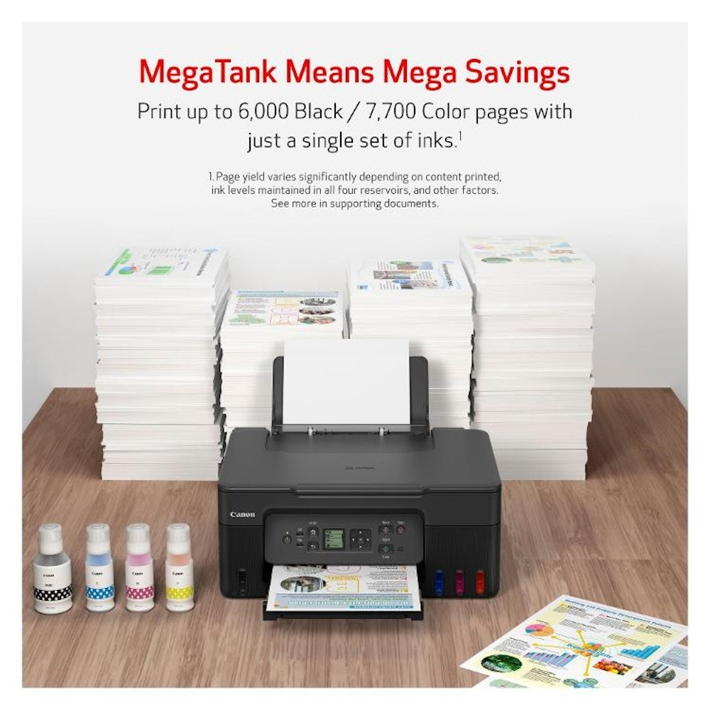 Canon PIXMA G3270 BK SE Wireless MegaTank All-in-One Printer Black