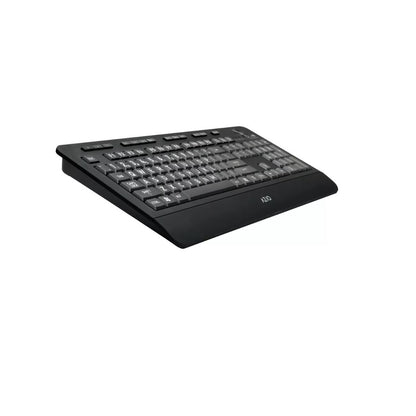 AZIO - Vision Wired Keyboard with Back Lighting - Black KB506