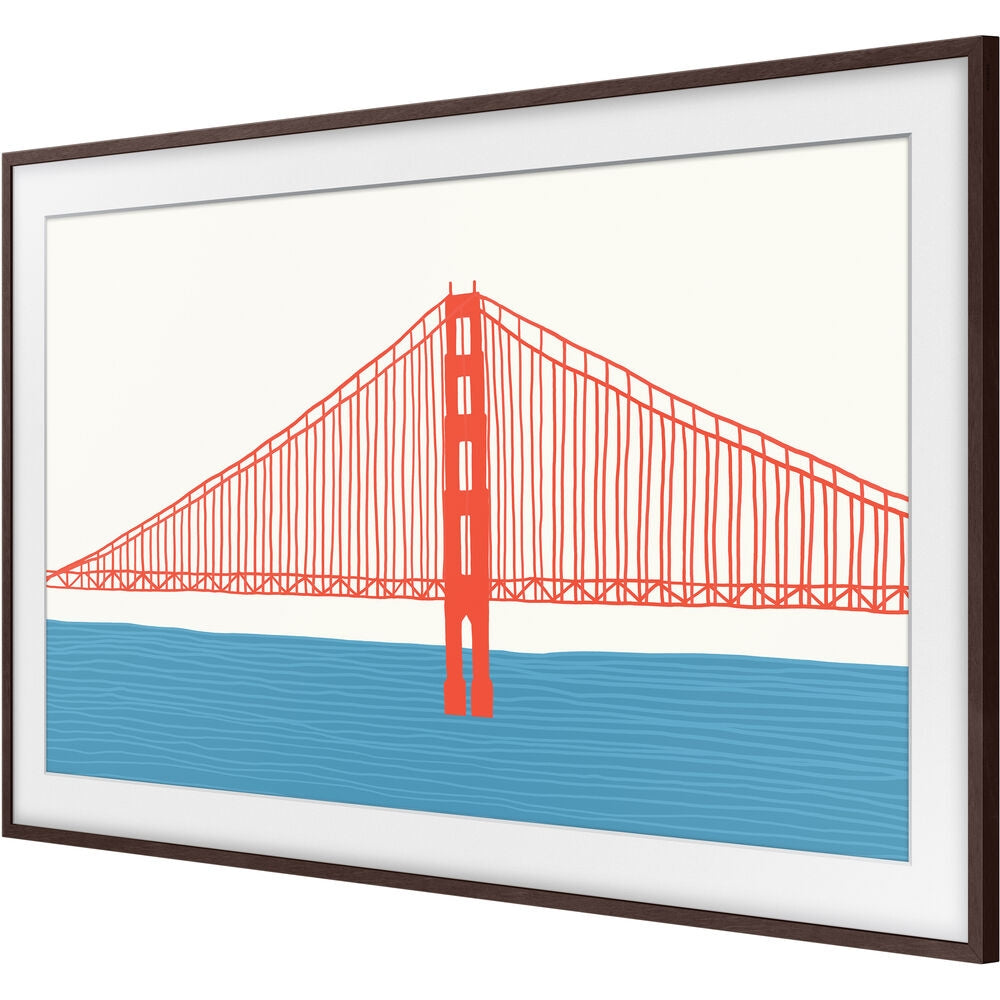 Samsung Customizable Bezel for the 2021 43" The Frame TV Modern Brown VG-SCFA43BW