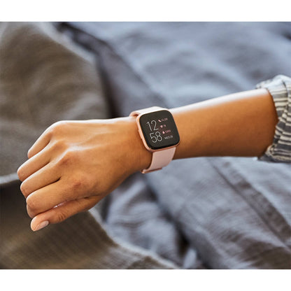 Fitbit Versa 2 Health and Fitness Smartwatch Copper Rose FB507RGPK