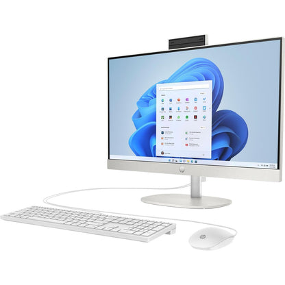 HP 23.8" All-in-One PC 24-cr0077c AMD Ryzen 5 7520U 8GB 512GB PCIe SSD Win 11 Home 7K975AAR