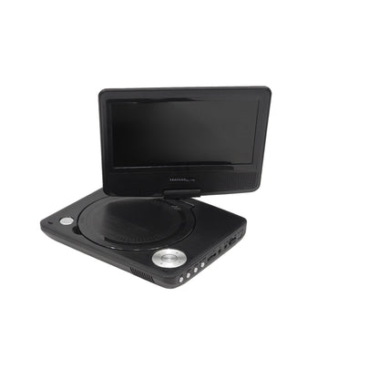Proscan Elite Portable 7" Swivel Screen DVD Player SD Card Slot 2.5 Battery BLK      PEDVD7060