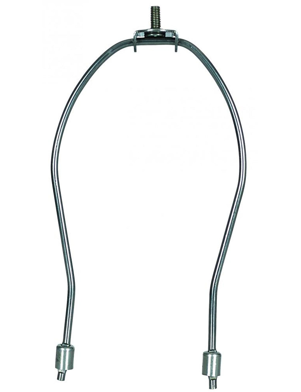 Luminance Heavy Duty 11" Lamp Harp No Sadle Nickel Plated Finish 43-211-NS-EN