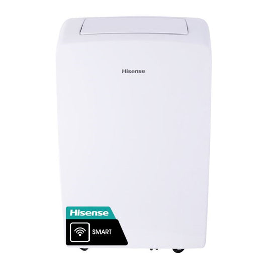 Hisense 8000-BTU White Portable Air Conditioner 350-sq. ft. Wi-Fi 115v AP0822CW1W