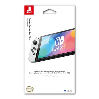 Hori OLED Screen Protector for Nintendo Switch NSW-802U