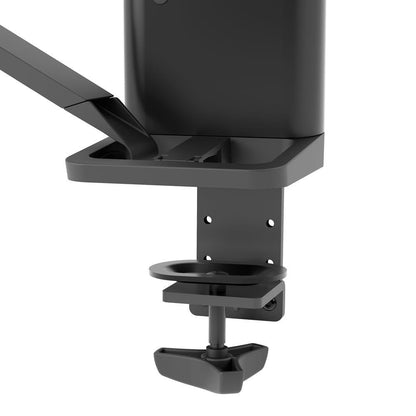 Ergotron 45-630-224 TRACE Single Monitor Desk Mount Matte Black