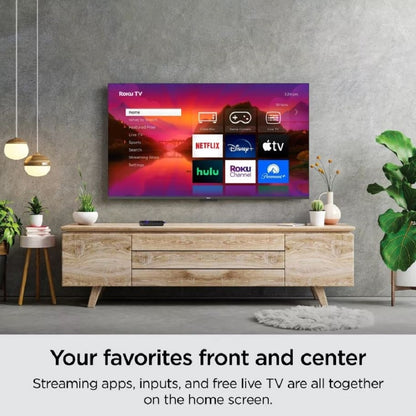 Roku 50" 4K LED Smart Roku TV Streaming Capability TV Apps Wi-Fi 50R4A4
