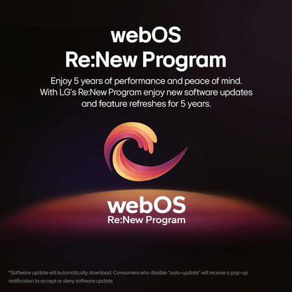 LG 43” Class UT70 Series LED 4K UHD Smart webOS TV (2024) 43UT7000PUA