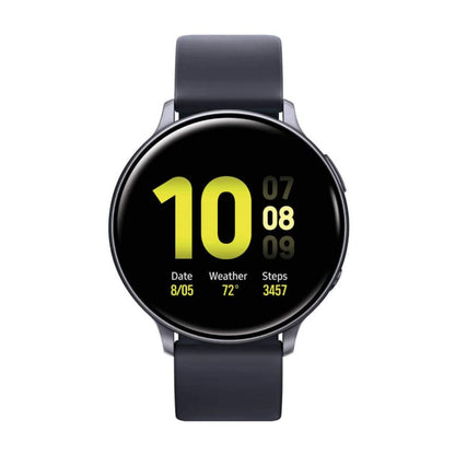 Samsung Galaxy Watch Active2 Smartwatch Aluminum, 44mm, Aqua Black SM-R820NZKAXAR