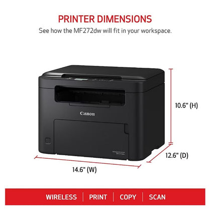 Canon imageCLASS MF272DW - Multifunction, Wireless, Duplex Laser Printer 5621C018