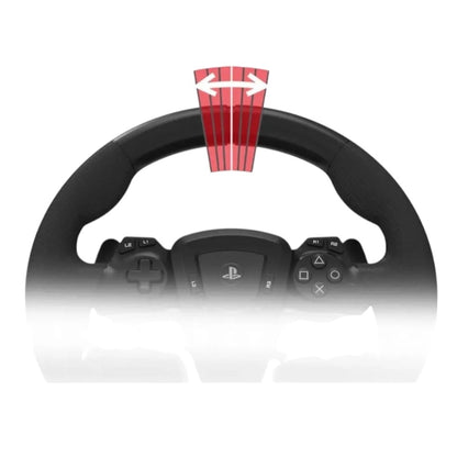 Hori Racing Wheel Apex for PS5, PS4, and PC - Black SPF-004U - Authentic Feel, Easily Adjustable