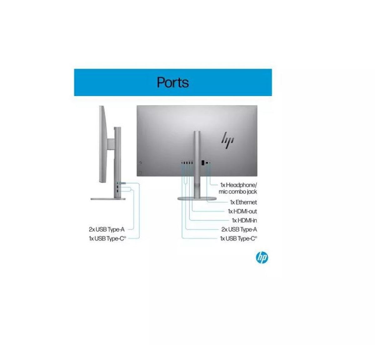 HP OmniStudio X All-in-One Computer 31.5" 4K UHD Intel Core Ultra 7 256V, 16 GB/1TB, Windows 11 Home, Wi-Fi 6E, Micro-Edge, B73M6AA#ABA