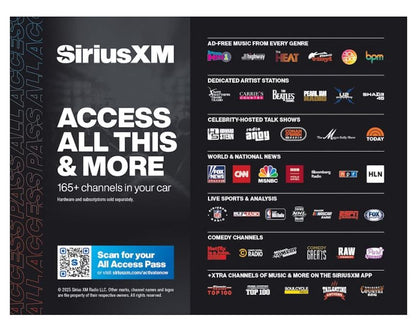 SiriusXM - Onyx EZR Satellite Radio with Vehicle Kit - Black SXEZR1V1