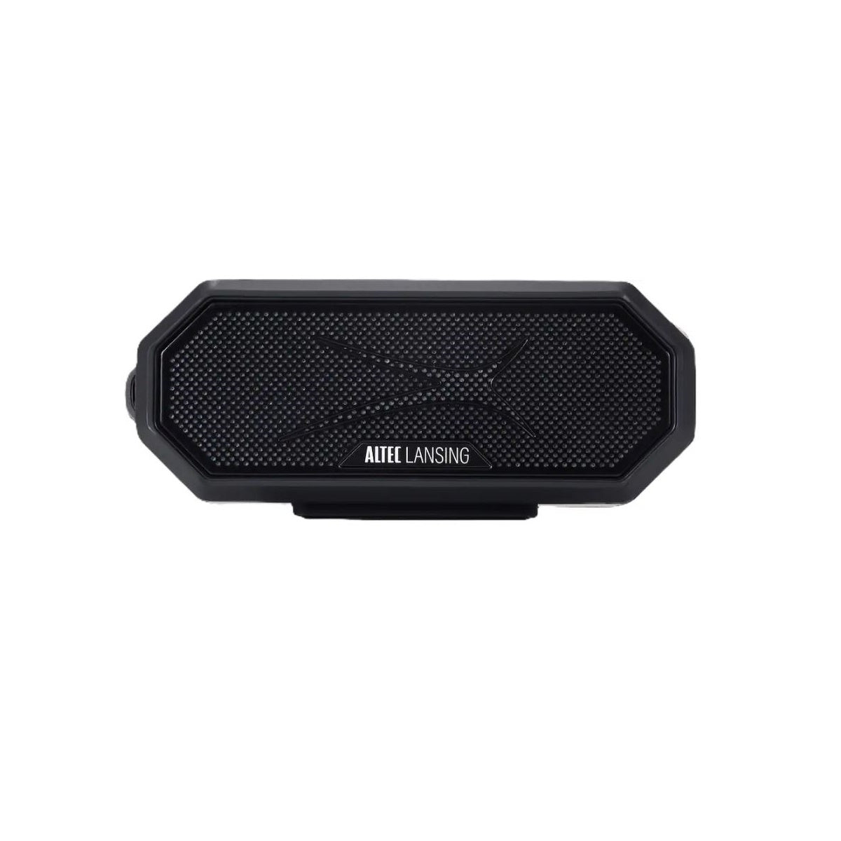 Altec Lansing - Bluetooth HydraJolt 2.0 EverythingProof Portable Speaker with LED Lights - Black/Gray IMW1202-BLKGRY