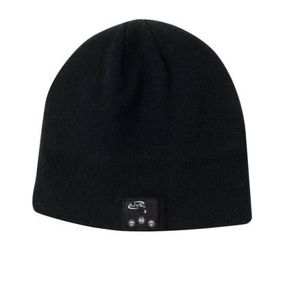 iLive Wireless Bluetooth Beanie with Earbud Speakers and Microphone, IAKB45B, Black