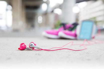 Yurbuds Inspire Female Performance-Fit Sports In-Ear Headphones - Purple/White