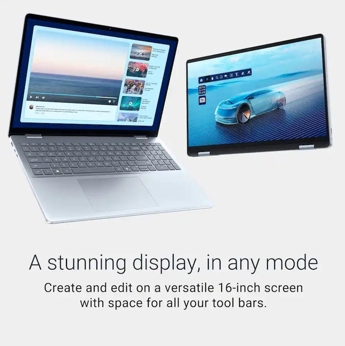 Dell Plus 16" 2K 2-in-1 Touchscreen Laptop Intel Core Ultra 7 256V 16GB 1TB Blue, 1x Thunderbolt 4, Wi-Fi 7, Bluetooth 5.4