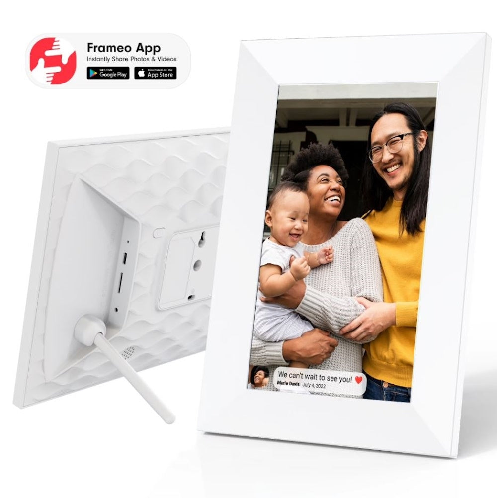 ONN 10.1” Digital Picture Frame Frameo WiFi Photo Transfer 16 GB Memory 100147212