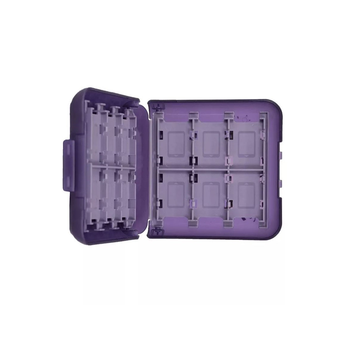 Hori - 24-Game Card Case (Gengar & Mimikyu) Holder for Nintendo Switch 2 - Purple NSX-091U