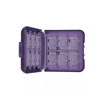 Hori - 24-Game Card Case (Gengar & Mimikyu) Holder for Nintendo Switch 2 - Purple NSX-091U