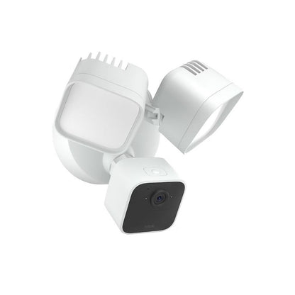 Blink 1080p Wired Floodlight Camera 2600 lumens HD live view Works w/ Alexa BFM00100UW