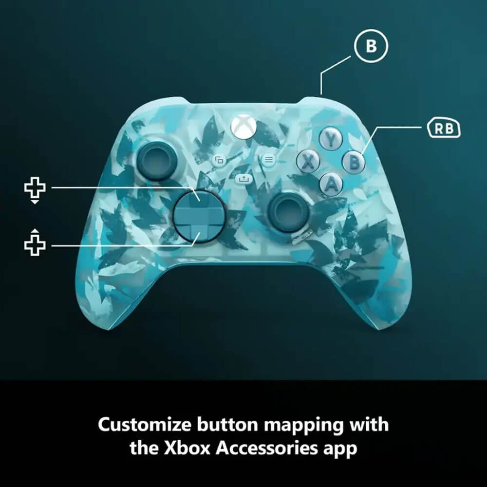 Microsoft Controller for Xbox Series X, Xbox Series S, and Xbox One - Ice Breaker Special Edition