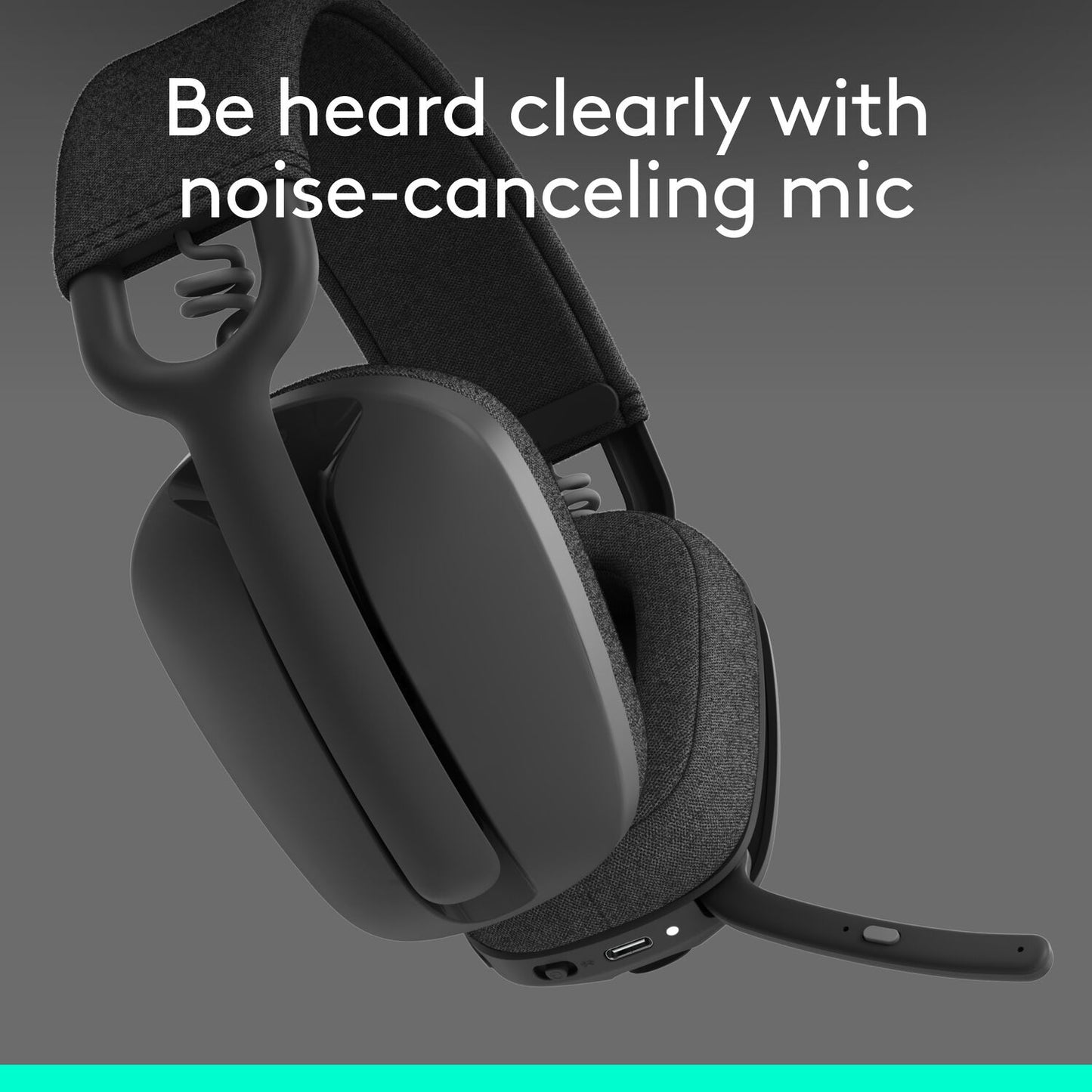 Logitech Zone Vibe 100 Wireless Headset Graphite 981-001256
