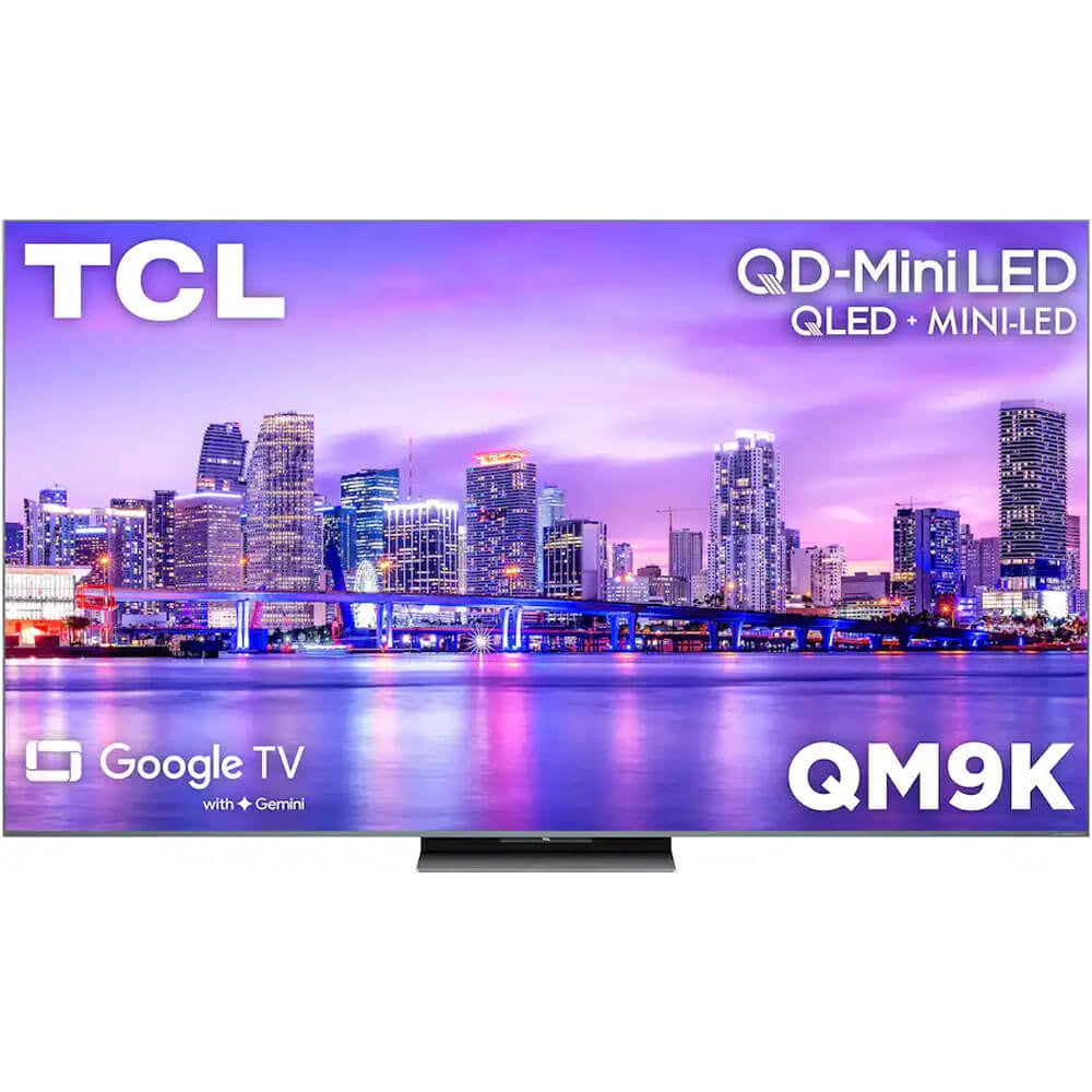 TCL - 85" Class QM9K Series 4K UHD HDR QD-Mini LED Smart TV with Google TV 85QM9K