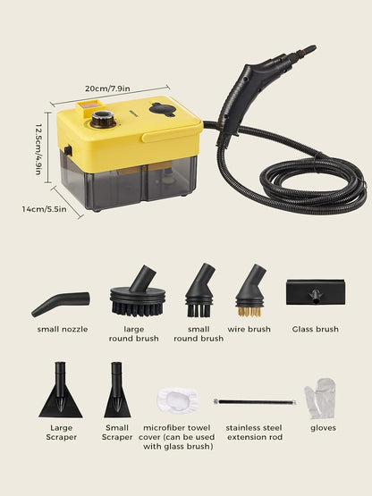 Reemix Handheld Steam Cleaner, 2500W High Pressure Power Steamer SC701