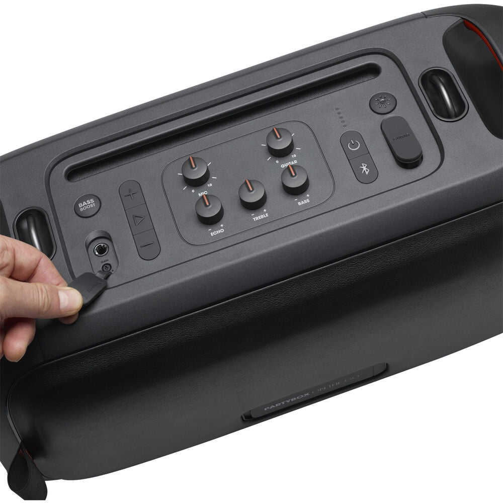 JBL PartyBox On-the-Go Essential Portable Wireless Party Speaker JBLPBOTGESAM
