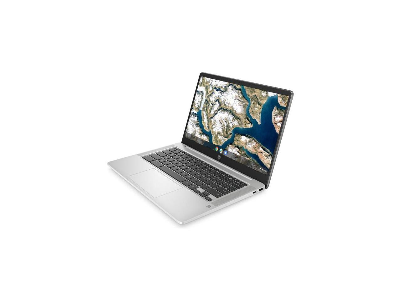 HP Chromebook 14A-NA0052TG 14" HD Laptop Intel Celeron N4120 1.1 GHz 4GB/ 64GB Chrome OS