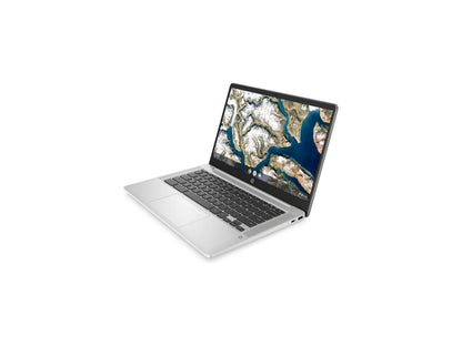 HP Chromebook 14A-NA0052TG 14" HD Laptop Intel Celeron N4120 1.1 GHz 4GB/ 64GB Chrome OS