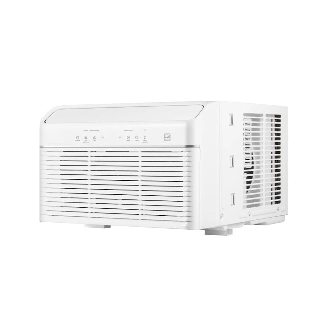 Midea 8,000 BTU DOE SmartCool Inverter Window Air Conditioner w/ Remote Control, 3-in-1 Comfort: Cools, Ventilates, & Dehumidifies MAW08V1YWT-S