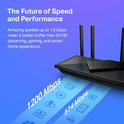 TP-Link Archer AX21 AX1800 Wireless Dual-Band Gigabit Router